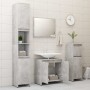Badezimmerschrank aus betongrauem Sperrholz, 60 x 33 x 61 cm von vidaXL, Badezimmermöbel - Ref: Foro24-802646, Preis: 53,01 €...