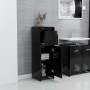 Black plywood bathroom cabinet 30x30x95 cm by vidaXL, Bathroom furniture - Ref: Foro24-802661, Price: 49,95 €, Discount: %