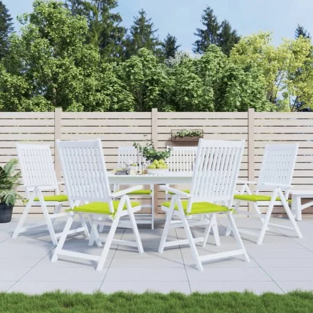 Garden Chair Cushions 6 Pcs Green Oxford Fabric 40x40x3 cm by , Cushions for chairs and sofas - Ref: Foro24-314028, Price: 56...