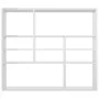 Glossy white plywood wall shelf 90x16x78 cm by vidaXL, Shelves and shelves - Ref: Foro24-802945, Price: 49,48 €, Discount: %