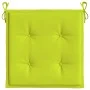 Cojines de silla de jardín 6 uds tela Oxford verde 40x40x3 cm de , Cojines para sillas y sofás - Ref: Foro24-314028, Precio: ...