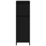 Black plywood bathroom cabinet 30x30x95 cm by vidaXL, Bathroom furniture - Ref: Foro24-802661, Price: 49,95 €, Discount: %
