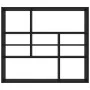 Black plywood wall shelf 90x16x78 cm by vidaXL, Shelves and shelves - Ref: Foro24-802940, Price: 48,61 €, Discount: %