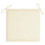 Klappbare Gartenstühle, 4 Stück, Kissen aus massivem Akazienholz von , Gartenstühle - Ref: Foro24-3064511, Preis: 189,24 €, R...