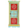 Hand-painted solid mango wood sideboard 40x30x90 cm by , Lockers and storage cabinets - Ref: Foro24-323536, Price: 190,38 €, ...