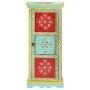 Hand-painted solid mango wood sideboard 40x30x90 cm by , Lockers and storage cabinets - Ref: Foro24-323536, Price: 185,93 €, ...