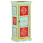 Hand-painted solid mango wood sideboard 40x30x90 cm by , Lockers and storage cabinets - Ref: Foro24-323536, Price: 190,38 €, ...