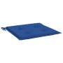 Gartenstuhlkissen 4 Stück blauer Stoff 40x40x3 cm von , Kissen für Stühle und Sofas - Ref: Foro24-314024, Preis: 40,35 €, Rab...