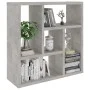 Wandregal aus betongrauem Sperrholz, 45,1 x 16 x 45,1 cm von vidaXL, Regale und Regale - Ref: Foro24-802952, Preis: 25,92 €, ...