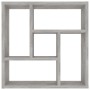 Concrete gray plywood wall shelf 45.1x16x45.1 cm by vidaXL, Shelves and shelves - Ref: Foro24-802952, Price: 26,32 €, Discoun...