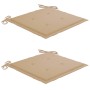 Schaukelstuhl aus massivem Teakholz mit beigem Kissen von , Gartenstühle - Ref: Foro24-3062760, Preis: 165,64 €, Rabatt: %