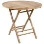 5-piece folding outdoor dining set with bamboo cushions by , Garden sets - Ref: Foro24-3063971, Price: 274,39 €, Discount: %