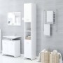 Badezimmerschrank aus Sperrholz weiß 30x30x183,5 cm von vidaXL, Badezimmermöbel - Ref: Foro24-802597, Preis: 76,53 €, Rabatt: %
