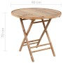 5-teiliges klappbares Outdoor-Essset mit Bambuskissen von , Gartensets - Ref: Foro24-3063971, Preis: 273,50 €, Rabatt: %