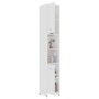 Badezimmerschrank aus Sperrholz weiß 30x30x183,5 cm von vidaXL, Badezimmermöbel - Ref: Foro24-802597, Preis: 76,53 €, Rabatt: %