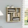 Wandregal aus eichenfarbenem Sperrholz, 45,1 x 16 x 45,1 cm von vidaXL, Regale und Regale - Ref: Foro24-802951, Preis: 28,10 ...