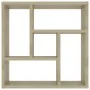 Wandregal aus eichenfarbenem Sperrholz, 45,1 x 16 x 45,1 cm von vidaXL, Regale und Regale - Ref: Foro24-802951, Preis: 28,10 ...