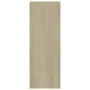 Wandregal aus eichenfarbenem Sperrholz, 45,1 x 16 x 45,1 cm von vidaXL, Regale und Regale - Ref: Foro24-802951, Preis: 28,10 ...