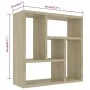 Wandregal aus eichenfarbenem Sperrholz, 45,1 x 16 x 45,1 cm von vidaXL, Regale und Regale - Ref: Foro24-802951, Preis: 28,10 ...