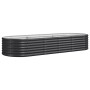 Jardinera arriate acero recubierto polvo antracita 224x80x36 cm by , Pots and planters - Ref: Foro24-318921, Price: 64,51 €, ...