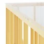 Mesa de centro acero inoxidable y vidrio 100x100x50 cm de , Mesas de centro - Ref: Foro24-350066, Precio: 258,35 €, Descuento: %