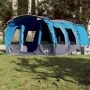 Tienda de campaña familiar túnel 8 personas impermeable azul de , Tiendas de campaña - Ref: Foro24-94750, Precio: 216,41 €, D...