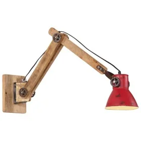 Worn red wall lamp 25 W E27 96x15x20 cm by , Lamps - Ref: Foro24-371843, Price: 44,92 €, Discount: %