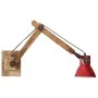 Lámpara de pared rojo desgastado 25 W E27 96x15x20 cm de , Lámparas - Ref: Foro24-371843, Precio: 44,92 €, Descuento: %