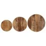 Stackable coffee tables 3 pieces solid mango wood and iron by , Coffee table - Ref: Foro24-371971, Price: 71,17 €, Discount: %
