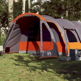 Tienda de campaña familiar túnel 8 personas impermeable gris by , tents - Ref: Foro24-94736, Price: 234,40 €, Discount: %