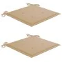 Sillas y mesita de jardín con cojines madera maciza acacia von , Gartensets - Ref: Foro24-3061278, Preis: 149,44 €, Rabatt: %