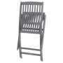Sillas de jardín plegables 8 uds y cojines madera maciza acacia by , Garden chairs - Ref: Foro24-3078300, Price: 422,30 €, Di...