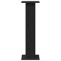Soporte de plantas 2 pcs Roble Negro 30 x 30 x 95 cm