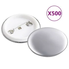 Badge set 500 pieces 37 mm by vidaXL, Badges - Ref: Foro24-30159, Price: 42,40 €, Discount: %