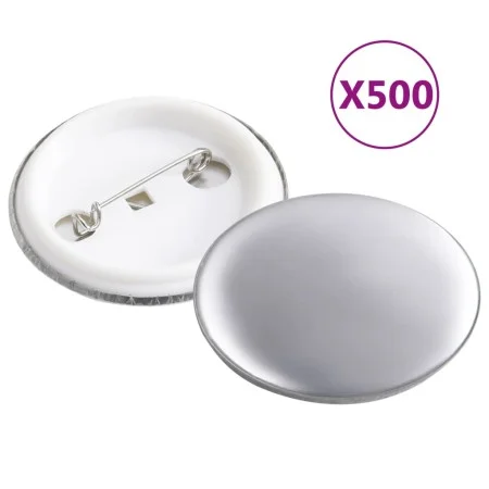 Set de chapas 500 piezas 37 mm de vidaXL, Chapas - Ref: Foro24-30159, Precio: 40,62 €, Descuento: %