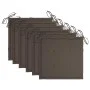 Sillas de jardín apilables 6 uds madera maciza teca con cojines de , Sillas de jardín - Ref: Foro24-3073414, Precio: 752,58 €...