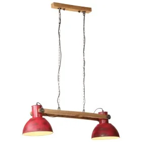 Worn red ceiling lamp 25 W E27 85x28x109 cm by , Lamps - Ref: Foro24-371839, Price: 59,71 €, Discount: %