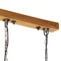 Worn red ceiling lamp 25 W E27 85x28x109 cm by , Lamps - Ref: Foro24-371839, Price: 59,71 €, Discount: %