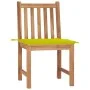 Gartenstühle 2 Einheiten aus massivem Teakholz mit Kissen von , Gartenstühle - Ref: Foro24-3062927, Preis: 229,56 €, Rabatt: %