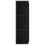 Badezimmer-Spiegelschrank aus schwarzem Sperrholz 80x20,5x64 cm von vidaXL, Badezimmerwaschtische - Ref: Foro24-802607, Preis...