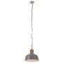 Lámpara colgante industrial 32 cm gris E27 de vidaXL, Lámparas - Ref: Foro24-320840, Precio: 48,25 €, Descuento: %