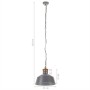 Industrielle Pendelleuchte 32 cm grau E27 von vidaXL, Lampen - Ref: Foro24-320840, Preis: 52,79 €, Rabatt: %
