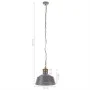 Lámpara colgante industrial 32 cm gris E27 de vidaXL, Lámparas - Ref: Foro24-320840, Precio: 48,25 €, Descuento: %