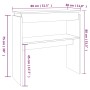 Mesa consola madera contrachapada gris Sonoma 80x30x80 cm de , Mesas auxiliares - Ref: Foro24-815217, Precio: 46,52 €, Descue...