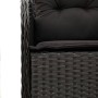 7-piece garden dining set with black synthetic rattan cushions by , Garden sets - Ref: Foro24-3213530, Price: 915,53 €, Disco...
