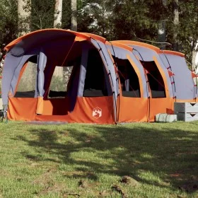 Tienda de campaña familiar túnel 8 personas impermeable gris by , tents - Ref: Foro24-94751, Price: 214,96 €, Discount: %