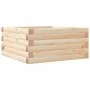 Pflanzgefäß aus massivem Kiefernholz, 50 x 50 x 23 cm von , Töpfe und Pflanzgefäße - Ref: Foro24-847183, Preis: 53,75 €, Raba...