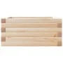 Pflanzgefäß aus massivem Kiefernholz, 50 x 50 x 23 cm von , Töpfe und Pflanzgefäße - Ref: Foro24-847183, Preis: 53,75 €, Raba...