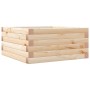 Jardinera de madera maciza de pino 50x50x23 cm de , Maceteros y jardineras - Ref: Foro24-847183, Precio: 54,44 €, Descuento: %