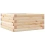 Solid pine wood planter 50x50x23 cm by , Pots and planters - Ref: Foro24-847183, Price: 53,71 €, Discount: %